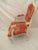 Mid 20th Century Vintage Mid Century Italian Orange Chair For Sale - Image 5 of 6