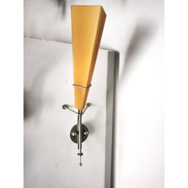Gray Wall Light by Lamp International, 1990s For Sale - Image 8 of 10