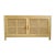 Vintage Natural Teak & Cane Sideboard Credenza For Sale - Image 9 of 9