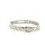 Contemporary 14k White Gold Diamond Slide-Bezel Link Italian Men's Bracelet For Sale - Image 3 of 9