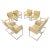 Set of 8 Chrome Milo Baughman Attributed Dining Chairs For Sale - Image 13 of 13