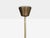 1940s Swedish Modern, Pendant Light, Blue Lacquered Wood, Glass, Brass For Sale - Image 11 of 12