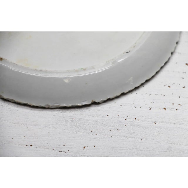 18th Century Antique Qianlong Famille Rose Plate For Sale - Image 12 of 13