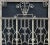 Art Deco Antique Art Deco Wrought Iron Doors With Transom For Sale - Image 3 of 5
