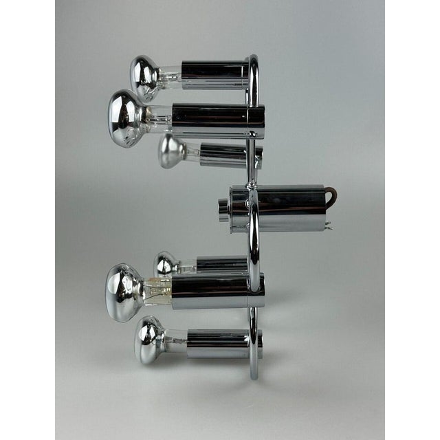 Vintage Sputnik Wall Lamp from Cosack Lights Chromium, 1970s For Sale - Image 9 of 18