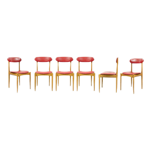 Vintage Chairs, 1950s, Set of 6