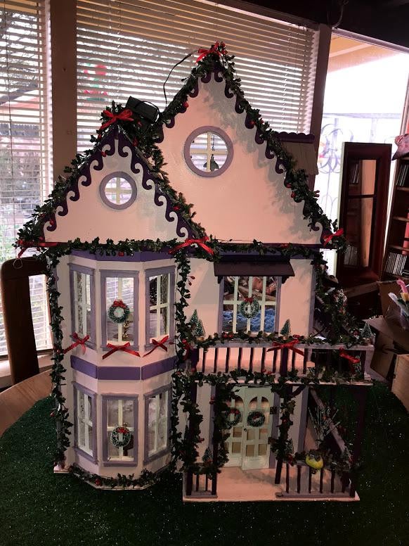 Antique victorian dollhouse for sale clearance