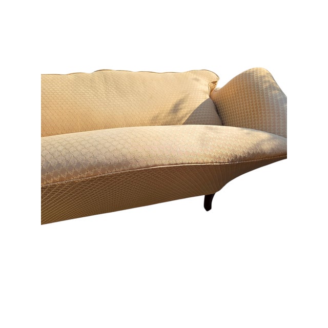 1980s Vintage Hickory Chair Loveseat Sofa Settee Historical James River Plantation For Sale - Image 5 of 18