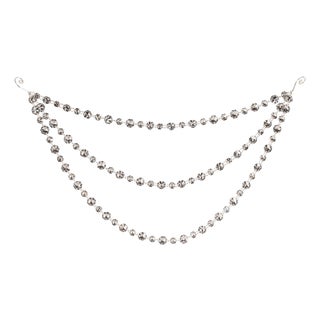 Triple Strand Bead Garland (Set of 2) For Sale