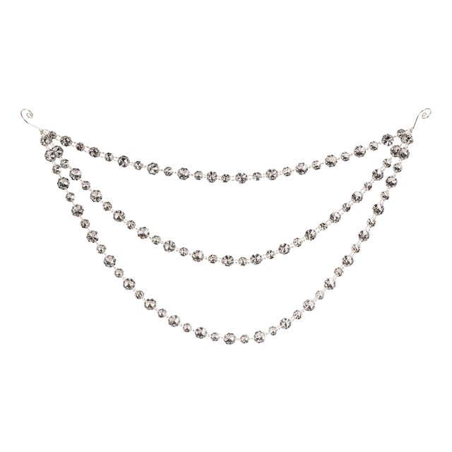 Triple Strand Bead Garland (Set of 2) For Sale