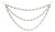 Triple Strand Bead Garland (Set of 2) For Sale