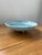 1950s Blue Enameled Tripod Plate Dish, 1950s For Sale - Image 5 of 18