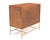 Brown Paul McCobb Calvin Irwin Collection Bi-Fold Door 4 Drawer Dresser Credenza Chest Mahogany Brass For Sale - Image 8 of 18