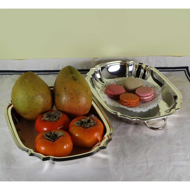 Barker Brothers & Cie 1970s Silver Entree Dish & Cover, Chippendale For Sale - Image 4 of 9