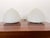 Czech Opaline Glass Sculptural Table Lamps, 1970s, Set of 2 For Sale - Image 4 of 8