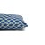 Traditional Brunschwig & Fils Lattice Figured Texture in Canton Lumbar Blue Pillow Cover - Blue and White Lattice Rectangle Cushion Case For Sale - Image 3 of 4