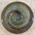Mid-Century Modern Copper Infused Thick Hand Blown Murano Glass Catchall in Green and Blue For Sale - Image 3 of 10