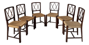 Chairs in the style of Paolo Buffa, 1950s, Set of 6