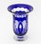 Blue Joseph Simon for Val St. Lambert "Ulysses" Vase For Sale - Image 8 of 9