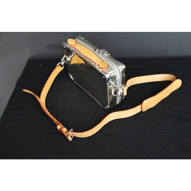 Small Louis Vuitton Silver Mirror Bag by Virgil Abloh, Limited Edition from 2021 For Sale - Image 14 of 15