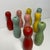 1950s Vintage Tabletop Bowling Pins Set/9 For Sale - Image 5 of 8