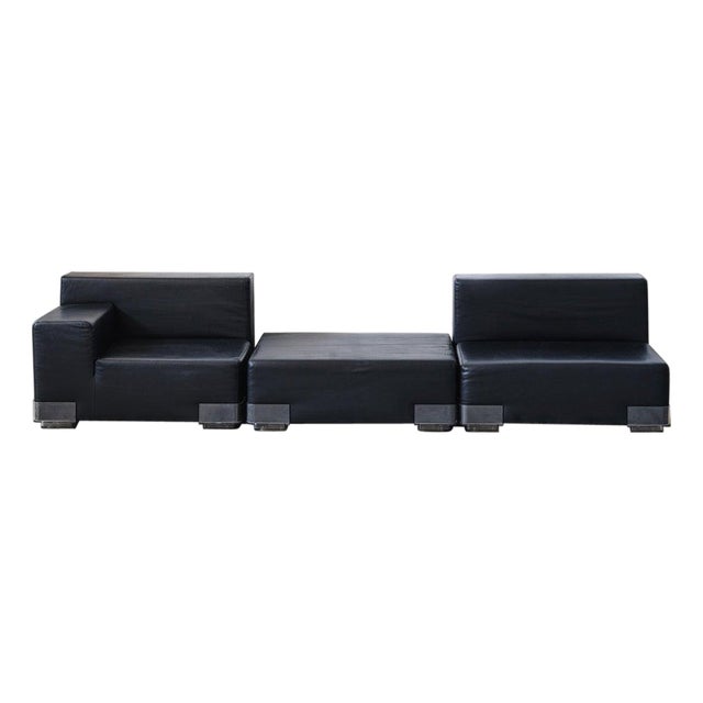 Plastics Modular Sofa by Piero Lissoni for Kartell, 1999, Set of 3 For Sale