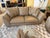 Taupe Late 20th Century Roche Bobois Contemporary Premium Leather Sofa & Loveseat Set - 2 Pieces For Sale - Image 8 of 12