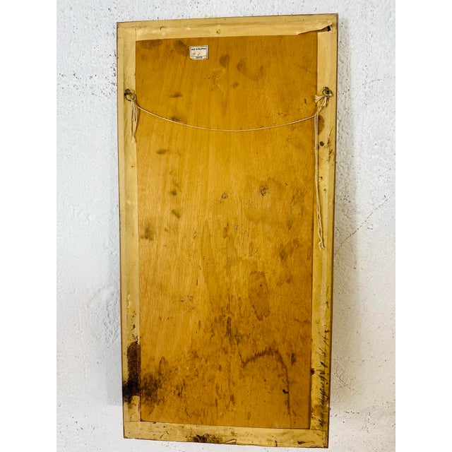 Black Vintage Shell Art Mural For Sale - Image 8 of 9