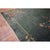 Art Deco 1930s Solid Green Field Floral Antique Chinese Art Deco Carpet Rug For Sale - Image 3 of 9