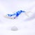 Delft Fish 6 by Nana Williams | Resin Cast, Acrylic Gouache Fish sculpture with blue design For Sale