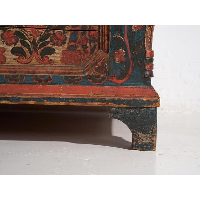 Hand Painted Trunk, 1847 For Sale - Image 15 of 18