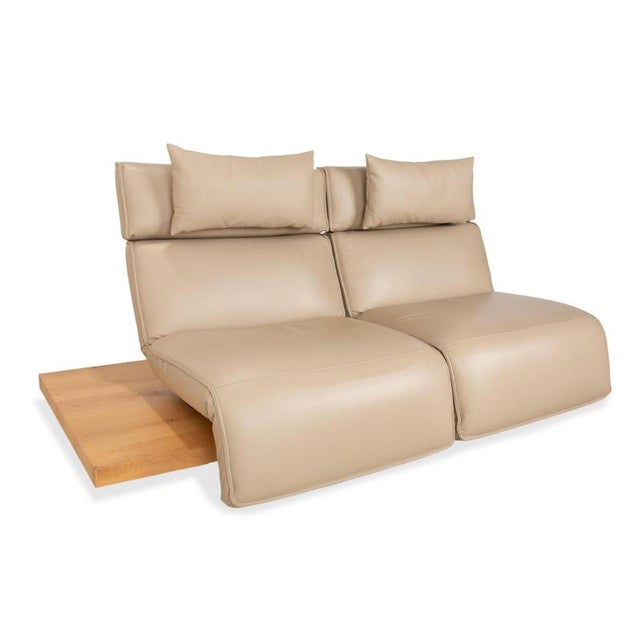 Free Motion Etino Two-Seater Sofa in Leather from Koinor For Sale - Image 9 of 18