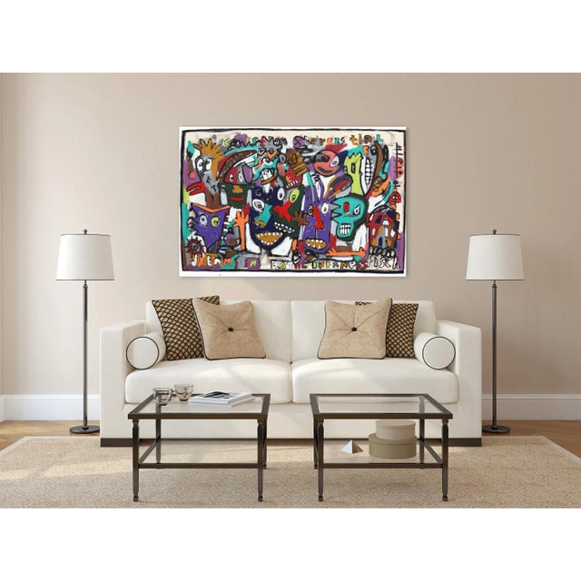 Textile "Cheap Thrills" Original Artwork by Jonas Fisch For Sale - Image 7 of 9