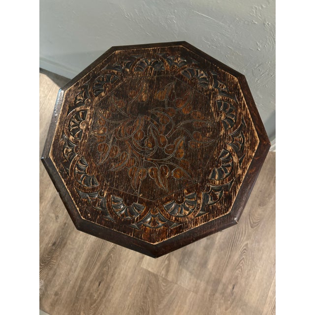 Antique English Oak Table For Sale In Naples, FL - Image 6 of 6