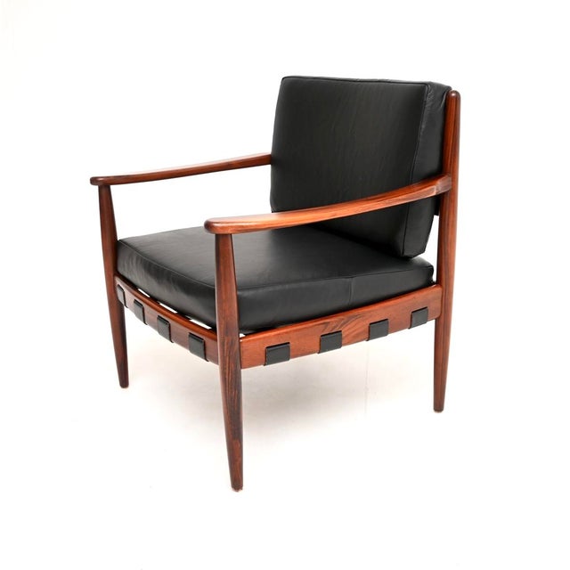 Vintage Swedish Cadett Armchair by Eric Merthen, 1960s For Sale - Image 4 of 11