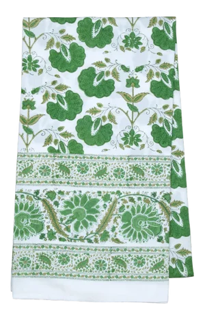 Janvi Tablecloth, 8-seat table - Green