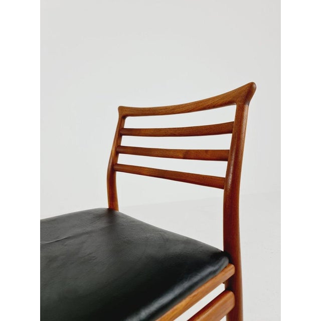Danish Modern Teak Chair by Erling Torvits for Soro Stolefabrik, 1960s For Sale - Image 3 of 11