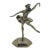 Vintage Italian Handmade Genuine Silver Ballerina / Dancer Figurine Dollhouse Miniature For Sale