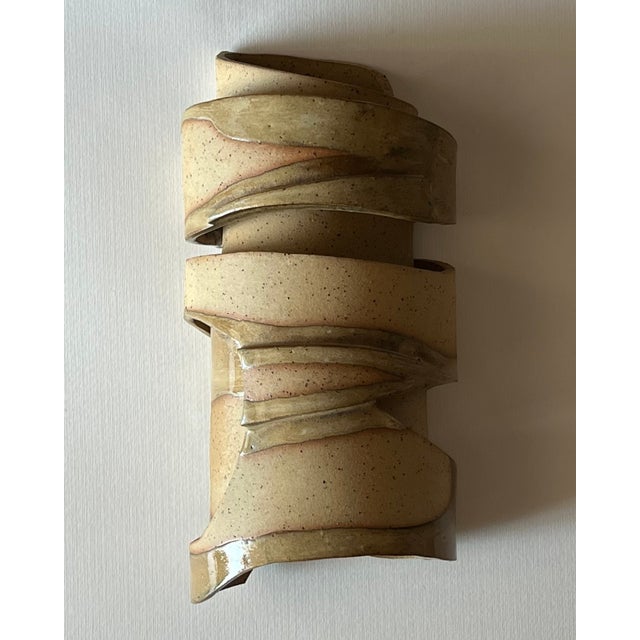 Sculptural Wall Light by Katia Langeard For Sale - Image 4 of 4