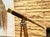 Vintage Brass & Leather Telescope With Adjustable Wooden Tripod Base For Sale - Image 4 of 6