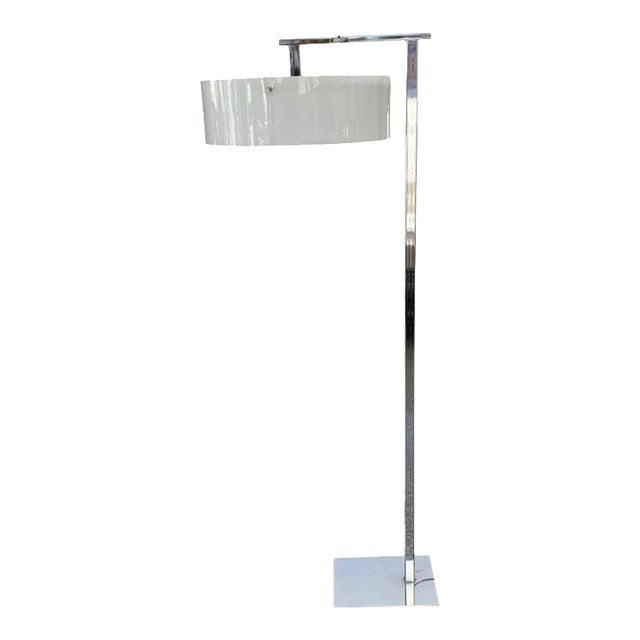 Adjustable Floor Lamp Nessen Lighting Attrib For Sale