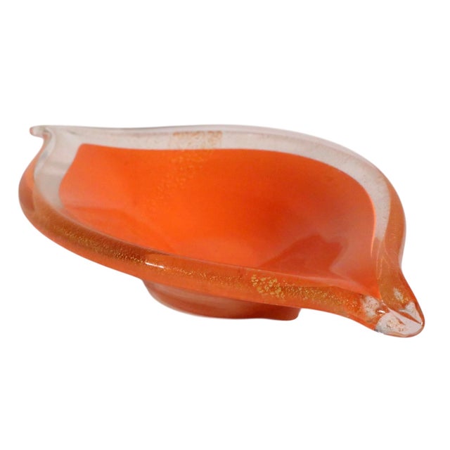 Seguso Mid 20th Century Murano Bowl Vide Pouch For Sale - Image 4 of 8