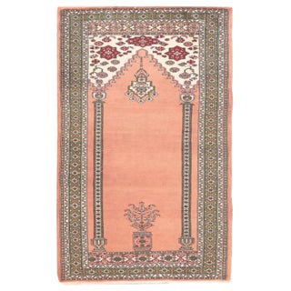 1930s Afghan Bokara Prayer Rug-3′3″ × 6′2″ For Sale