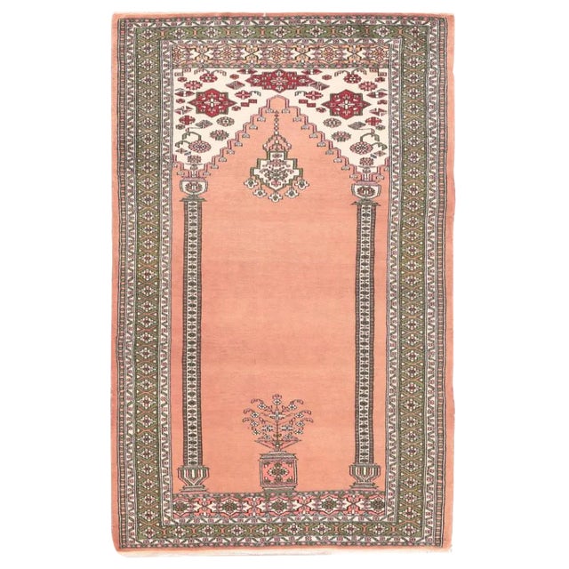 1930s Afghan Bokara Prayer Rug-3′3″ × 6′2″ For Sale