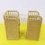 Rattan Nightstands with Four Drawers and Glass Top, Set of 2 For Sale - Image 9 of 12