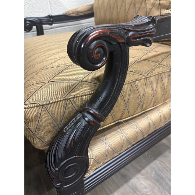 Vintage c.r. Laine French Louis XVI Style Designer Accent Chairs - Pair For Sale In Kansas City - Image 6 of 17