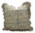 Artisan Frill Pillow Cover Classic Ruffled Decorative Cushion for Home Styling- 14x36 Inch Kamal Dutta For Sale