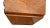Brutalist Vintage Lane Staccato Block Brutalist Nightstand Cabinet Side Table MCM Hexagon For Sale - Image 3 of 11