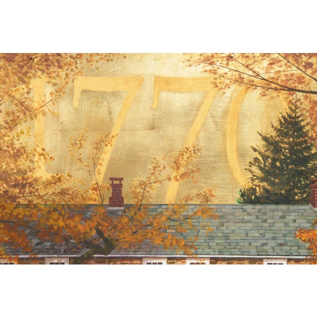 John Styga Oil Painting, 'The Clausen House' For Sale - Image 13 of 18