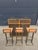 Brown Vintage Brass Modular Bar with Bar Stools from Maison Jansen, 1970, Set of 5 For Sale - Image 8 of 12
